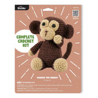 Plaid Bucilla Amigurumi Crochet Kit Maurice The Monkey