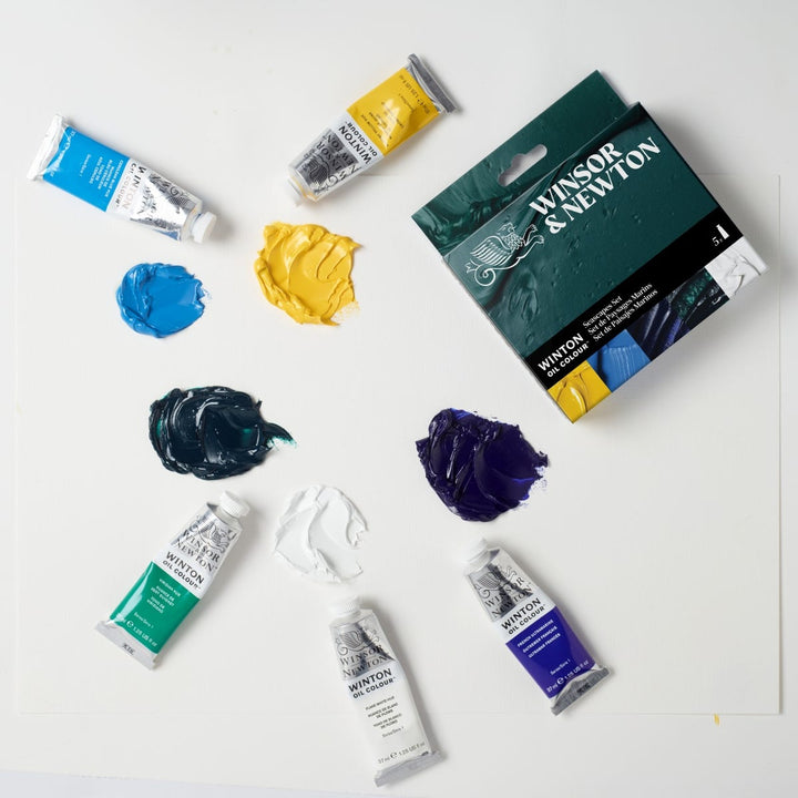 Winsor & Newton Winton Oil 5x37ml Paint Sets