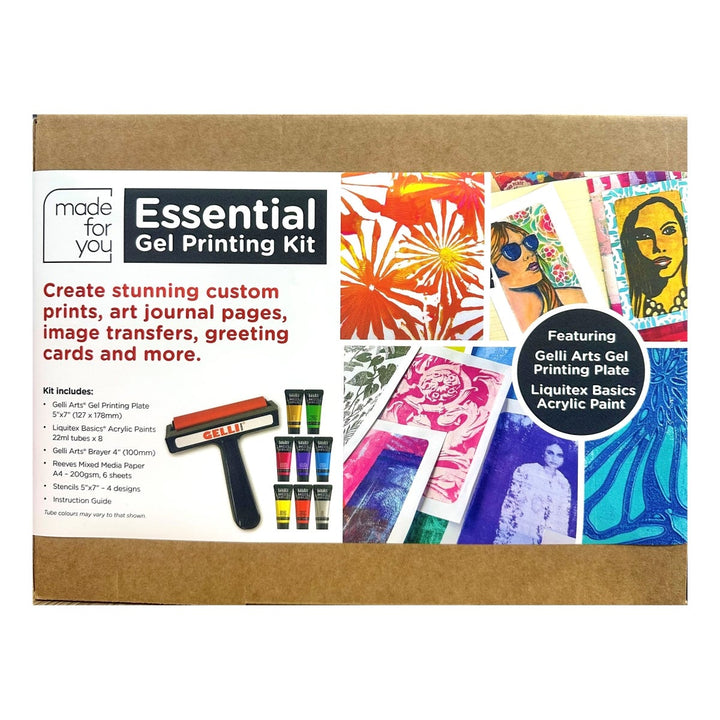 Made for You Essential Gel Printing Kit