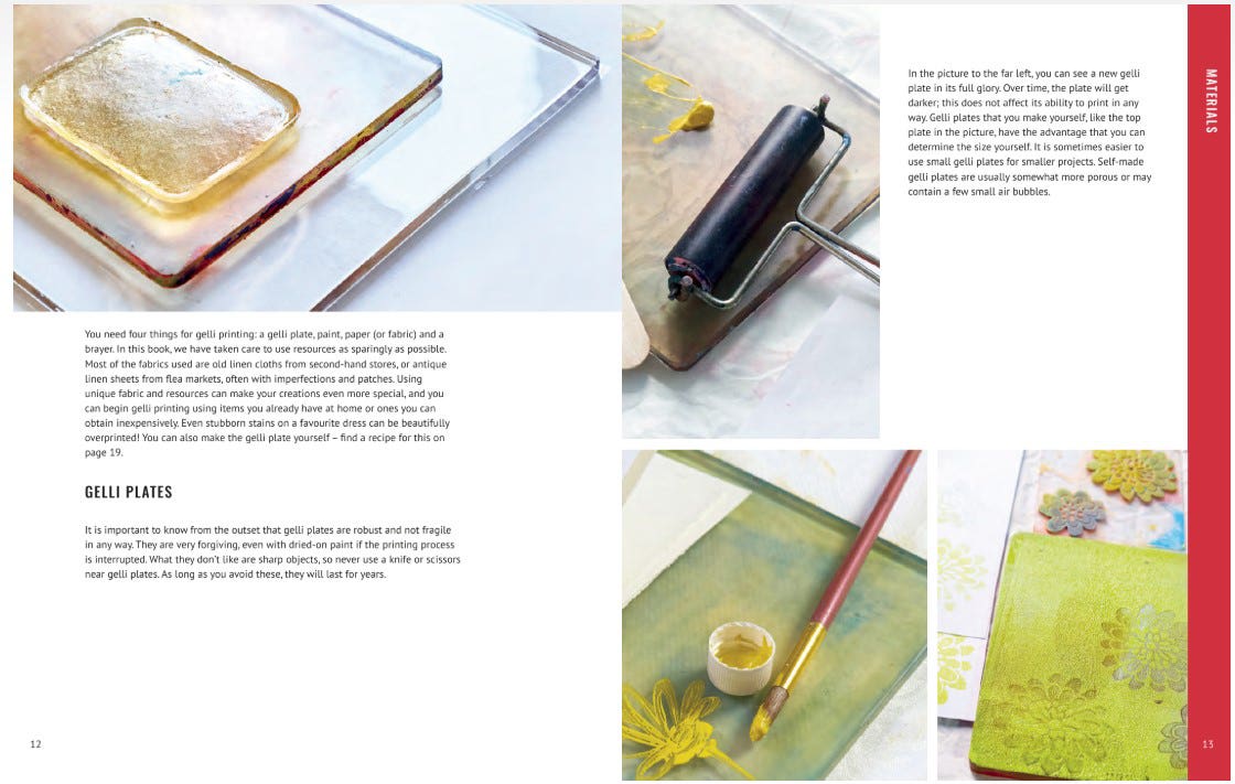 Fun With Gelli Plate Prints Book