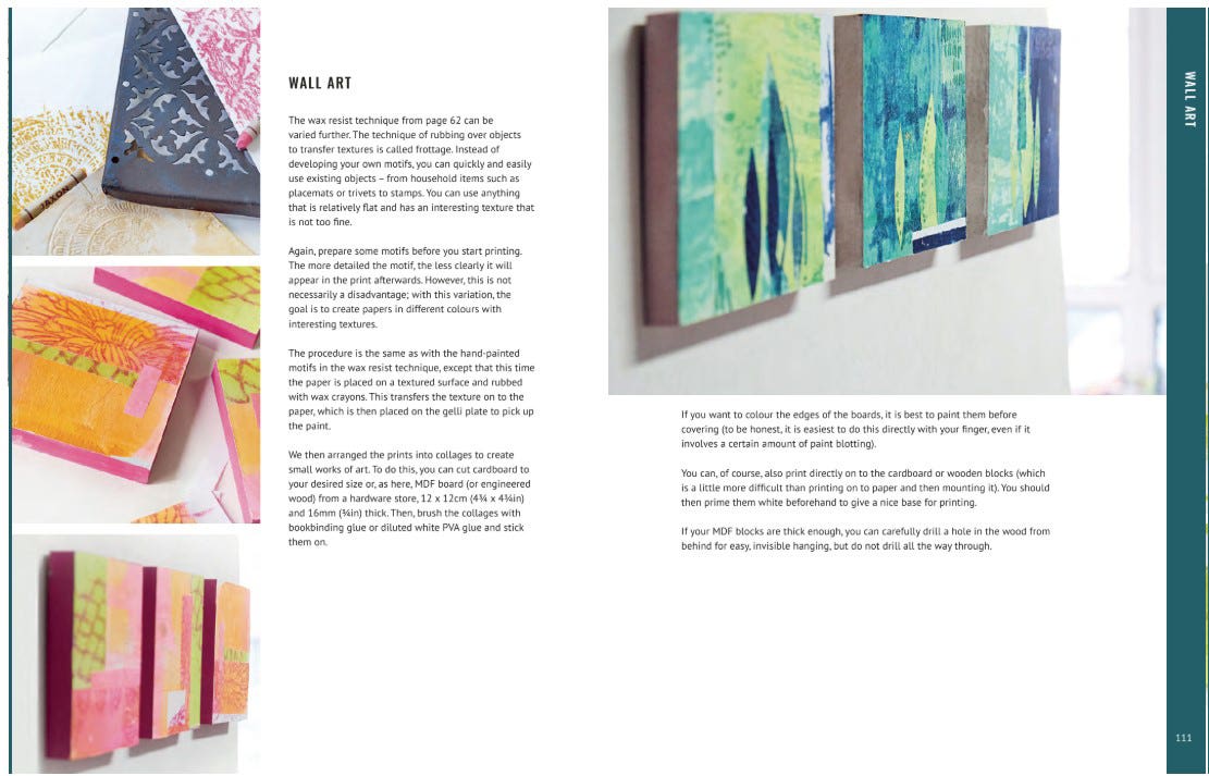 Fun With Gelli Plate Prints Book