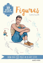 10 Step Drawing Figures Book