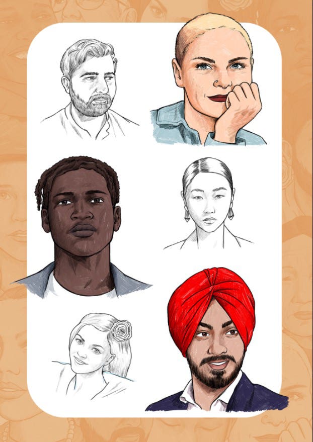 10 Step Drawing Faces Book