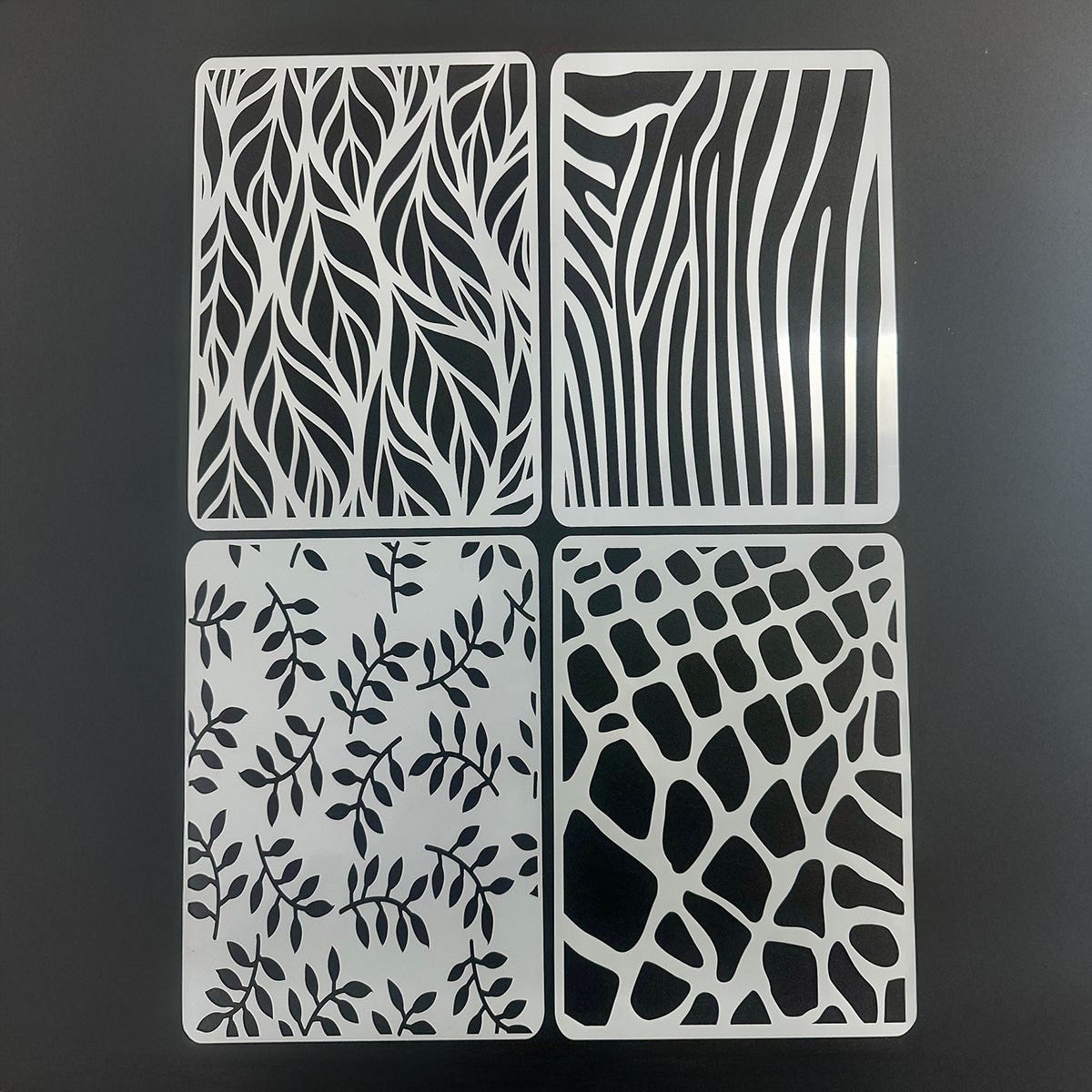 Made For You Stencil Assorted Pack 4