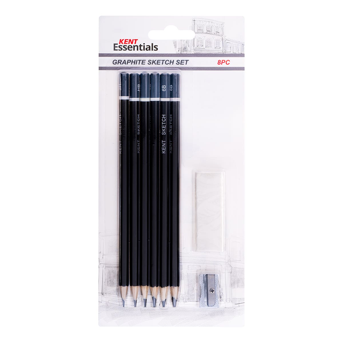 Kent Essentials Graphite Sketch Set 8