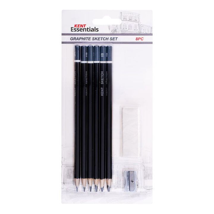 Kent Essentials Graphite Sketch Set 8