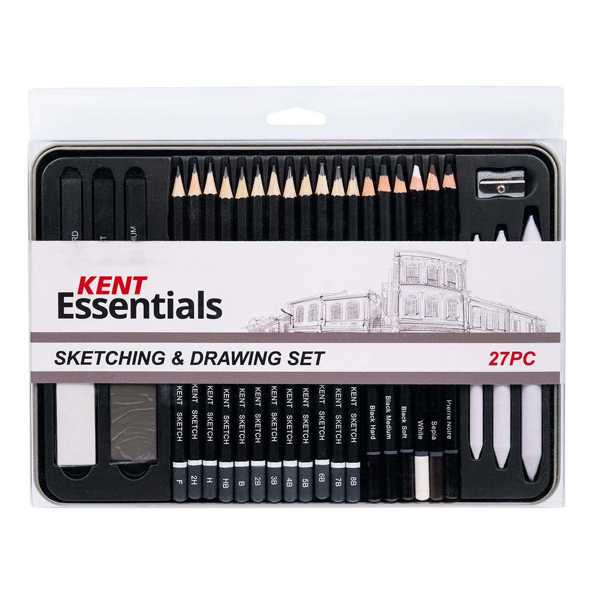 Kent Essentials Sketching & Drawing Set 27