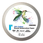 Reeves Watercolour Paper Round Gift Tin