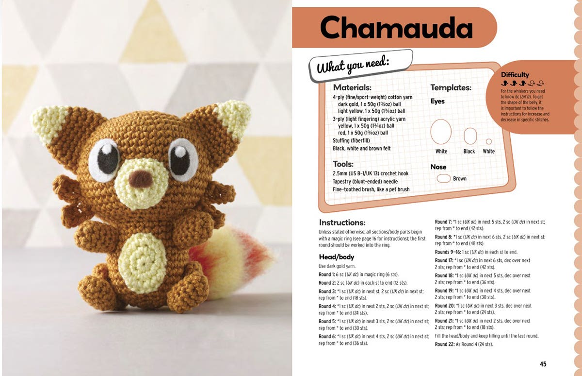 Pocket Amigurumi Monsters Book