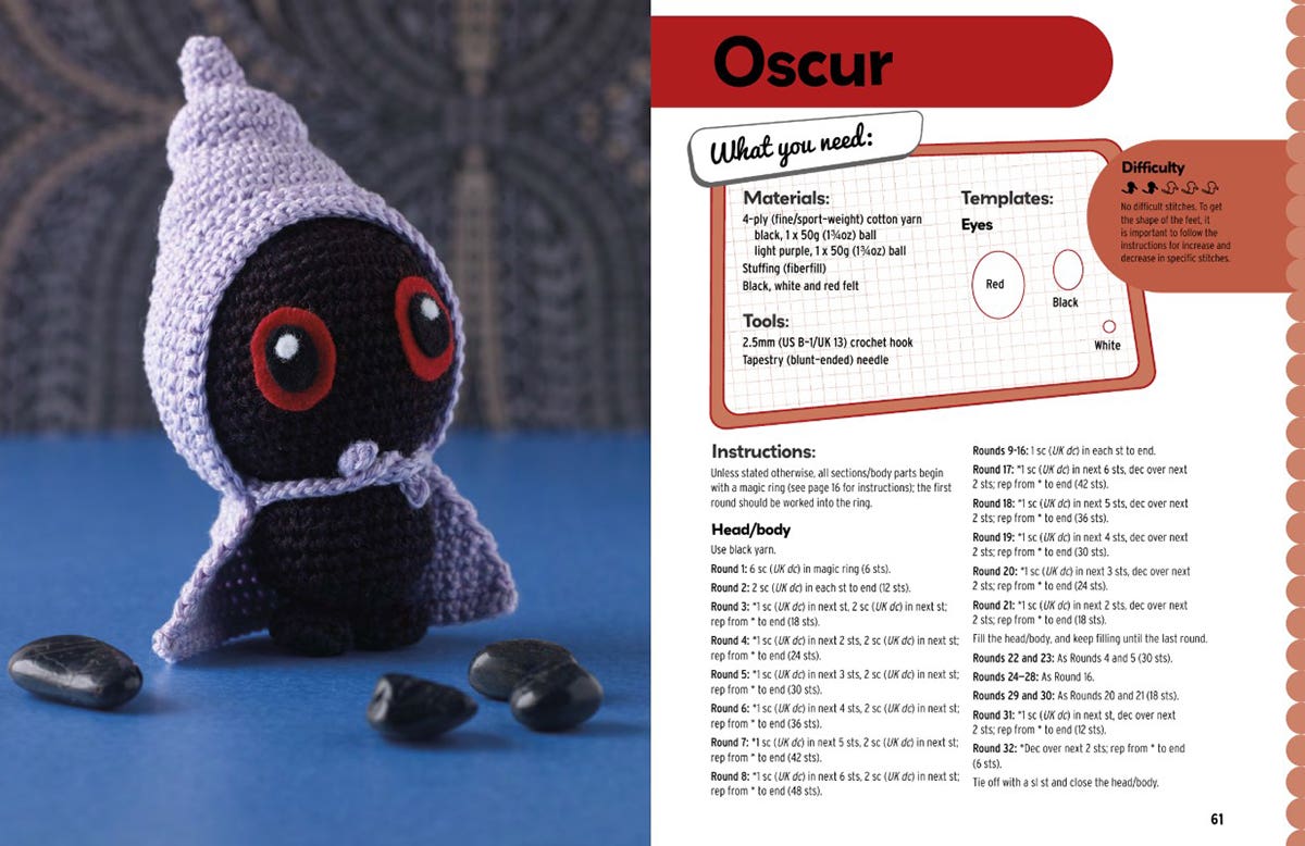 Pocket Amigurumi Monsters Book