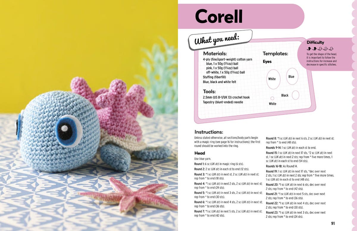Pocket Amigurumi Monsters Book