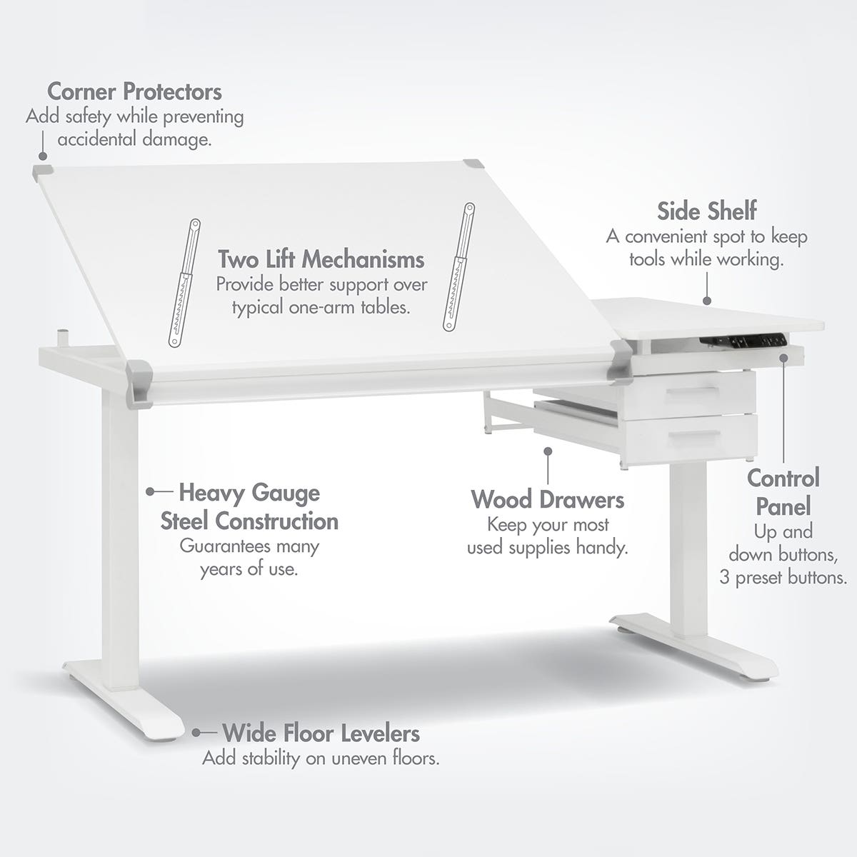 Artfusion Graphix eLift Workstation