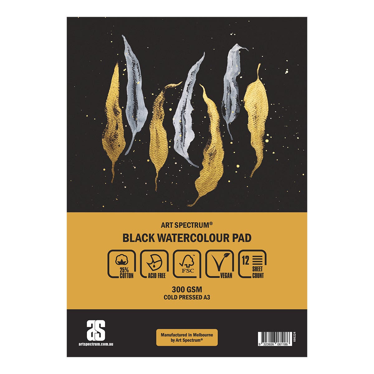 Art Spectrum Watercolour Pads Black