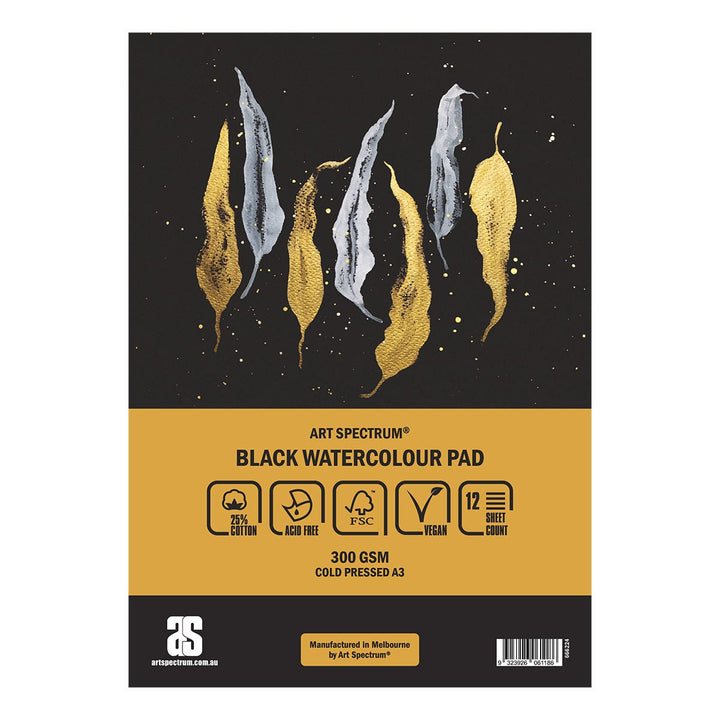 Art Spectrum Watercolour Pads Black