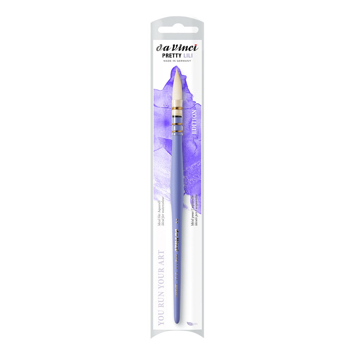 Da Vinci Pretty Lili 493 Synthetic Watercolour Brush #2
