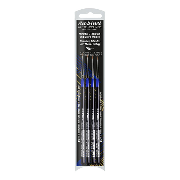 Da Vinci Micro Colineo 4272 Synthetic Brush Set 4