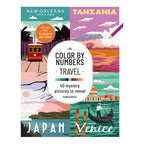 Colour By Numbers Travel Book
