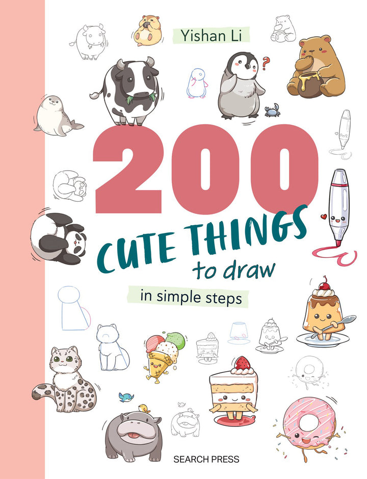 200 Cute Things To Draw Book