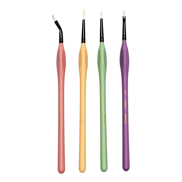 Byron Detail Precision Brush Set 4