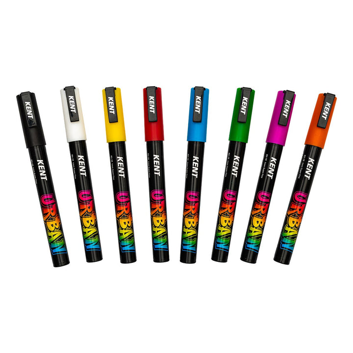 Kent Urban Paint Marker 1mm Nib Classic Set