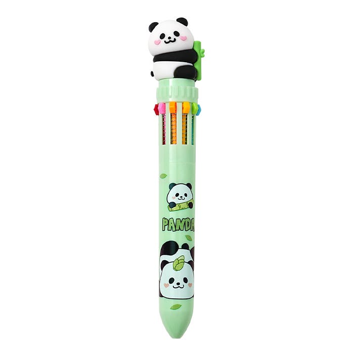 Jasart 10 Click Fun Pen Panda