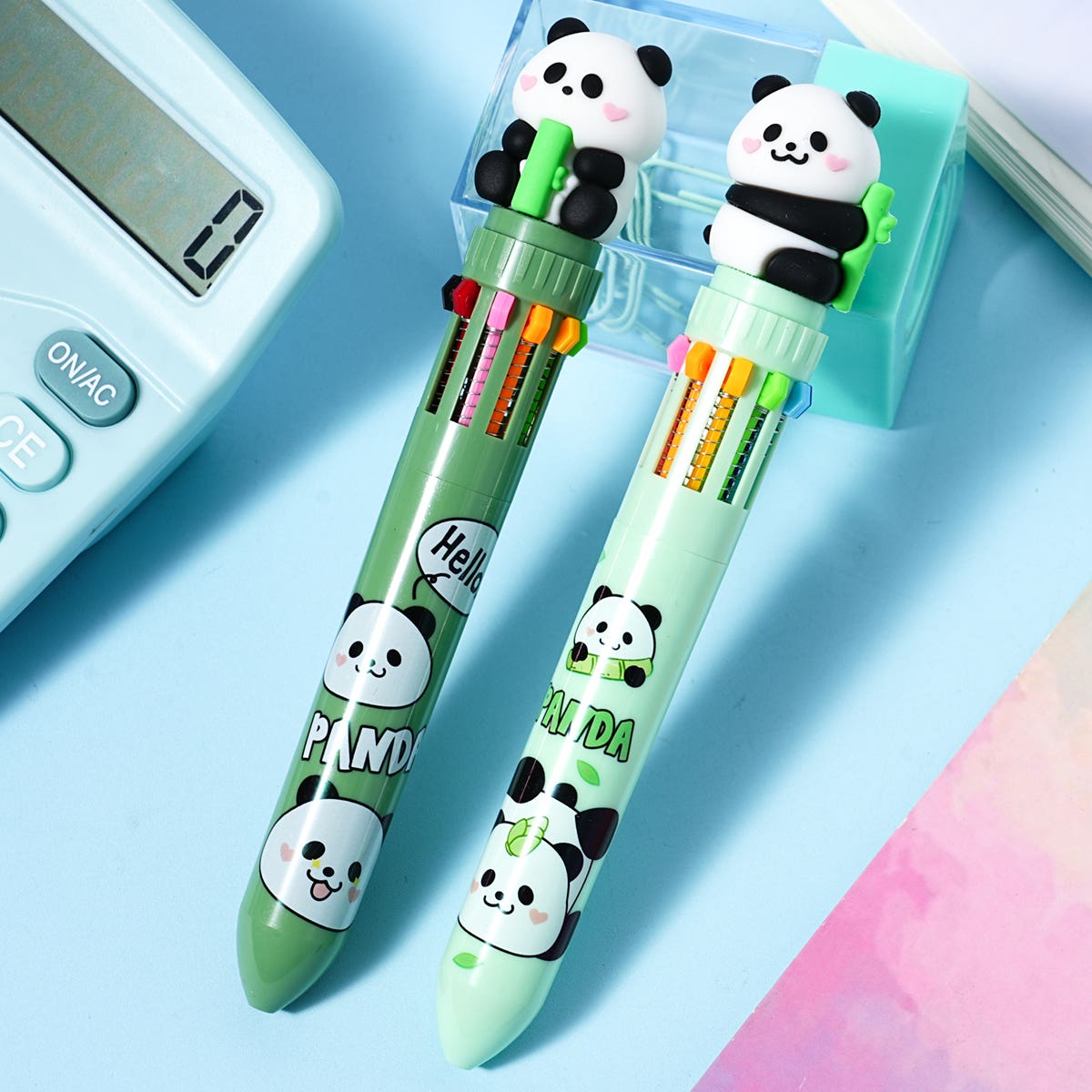 Jasart 10 Click Fun Pen Panda