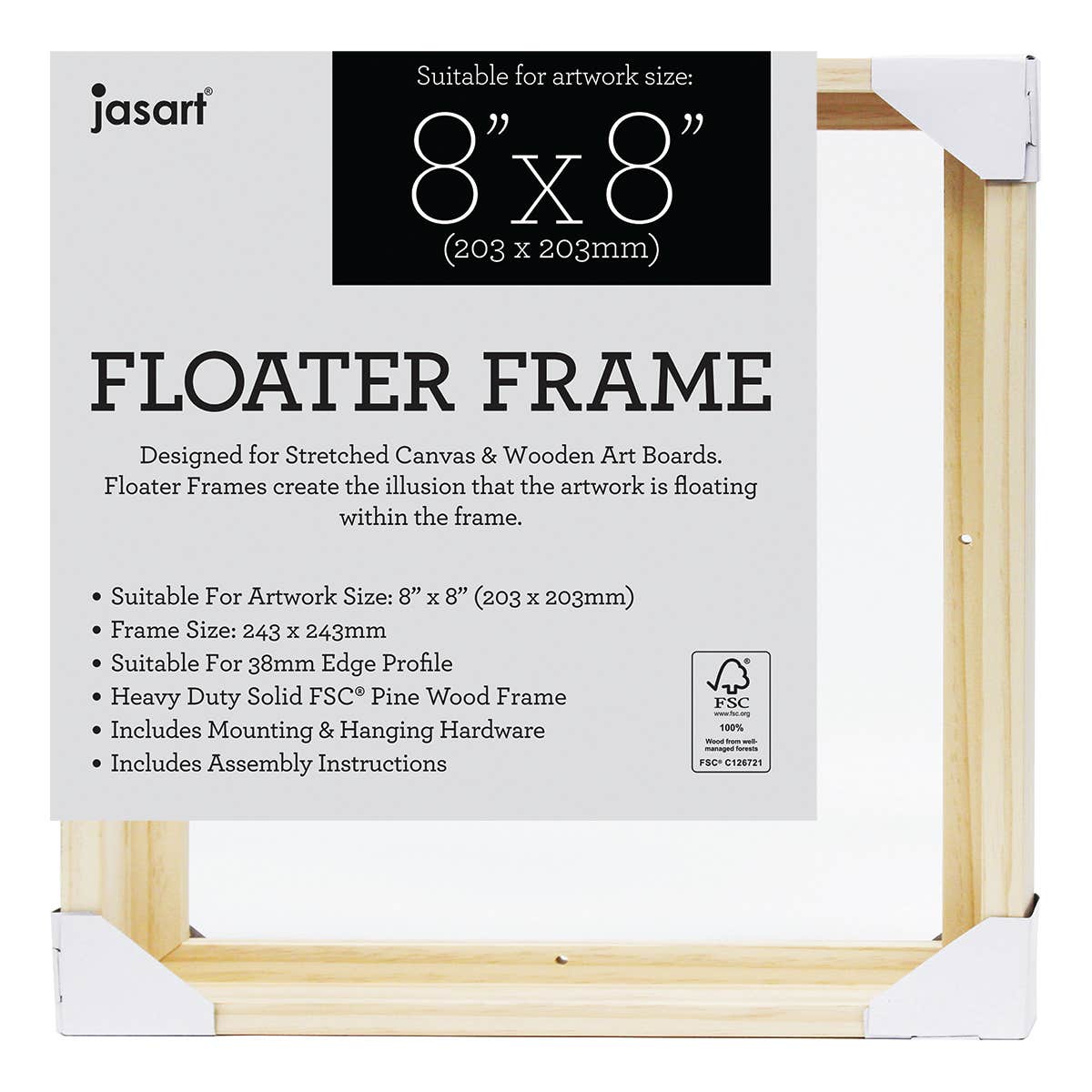 Jasart Thick Edge Floater Frames