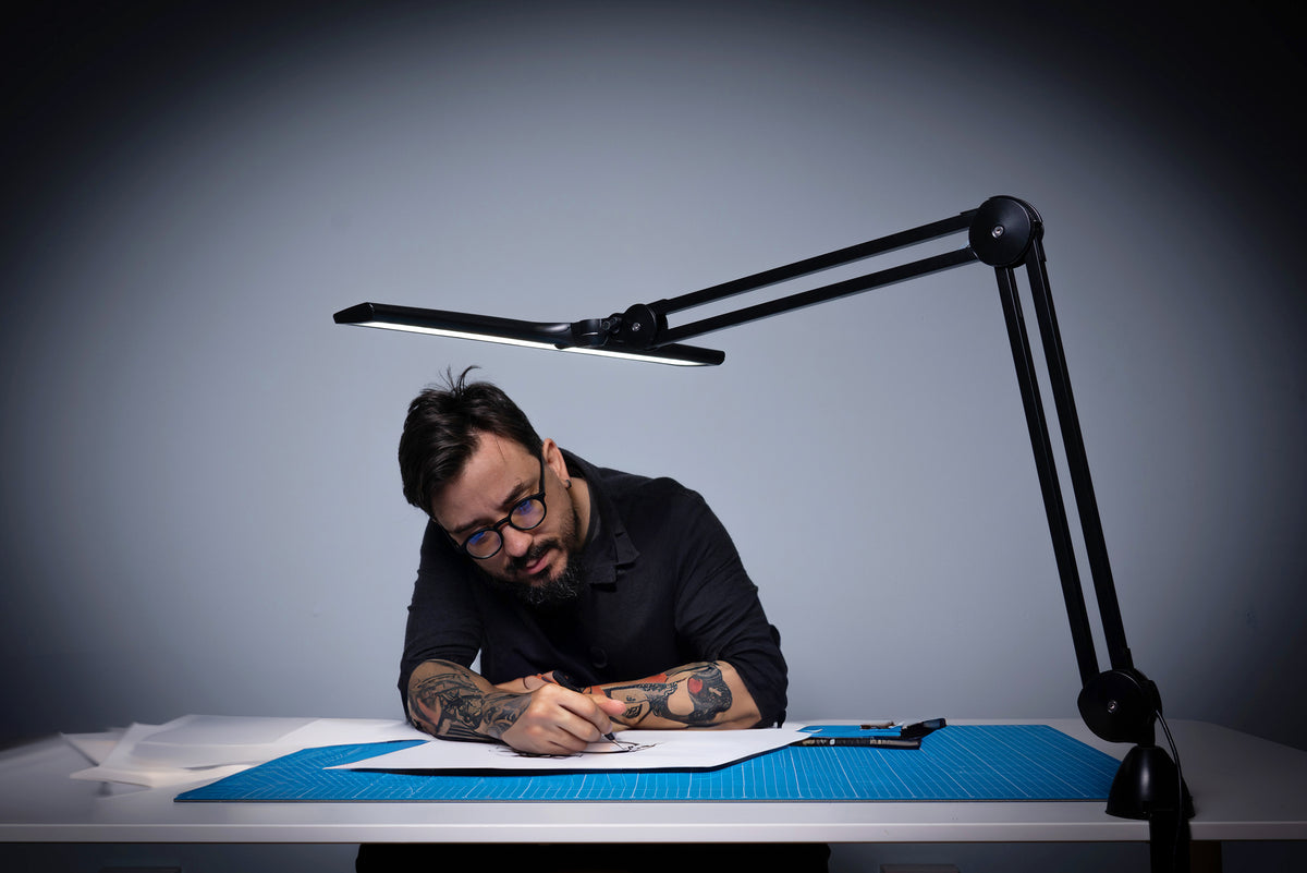 Daylight Lumi Task Lamp Black
