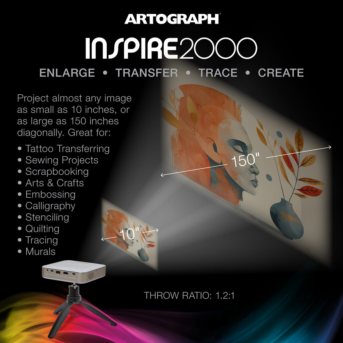 Artograph Inspire 2000 Digital Projector