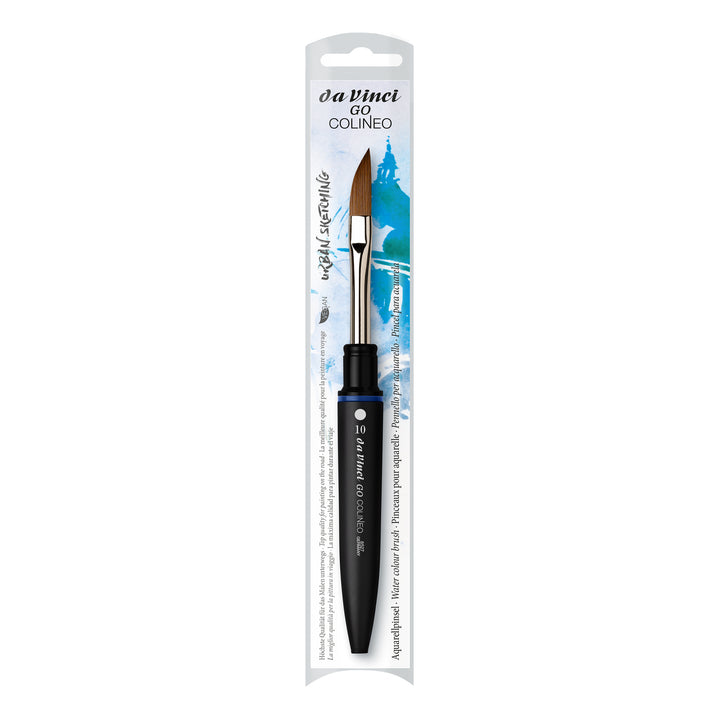 da Vinci Colineo 8527 Travel Go Slanted Edge Brush #10