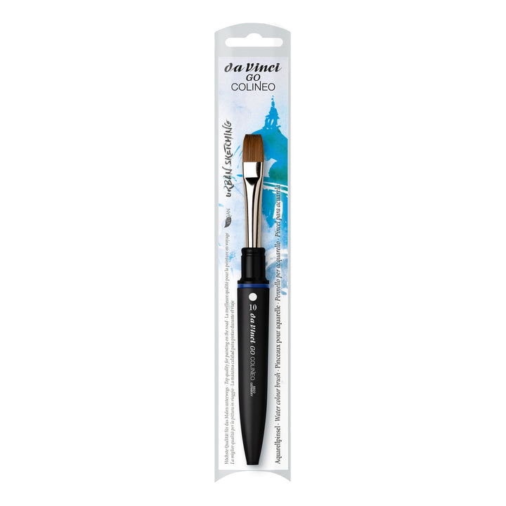 da Vinci Colineo 8822 Travel Go Flat Brush #10
