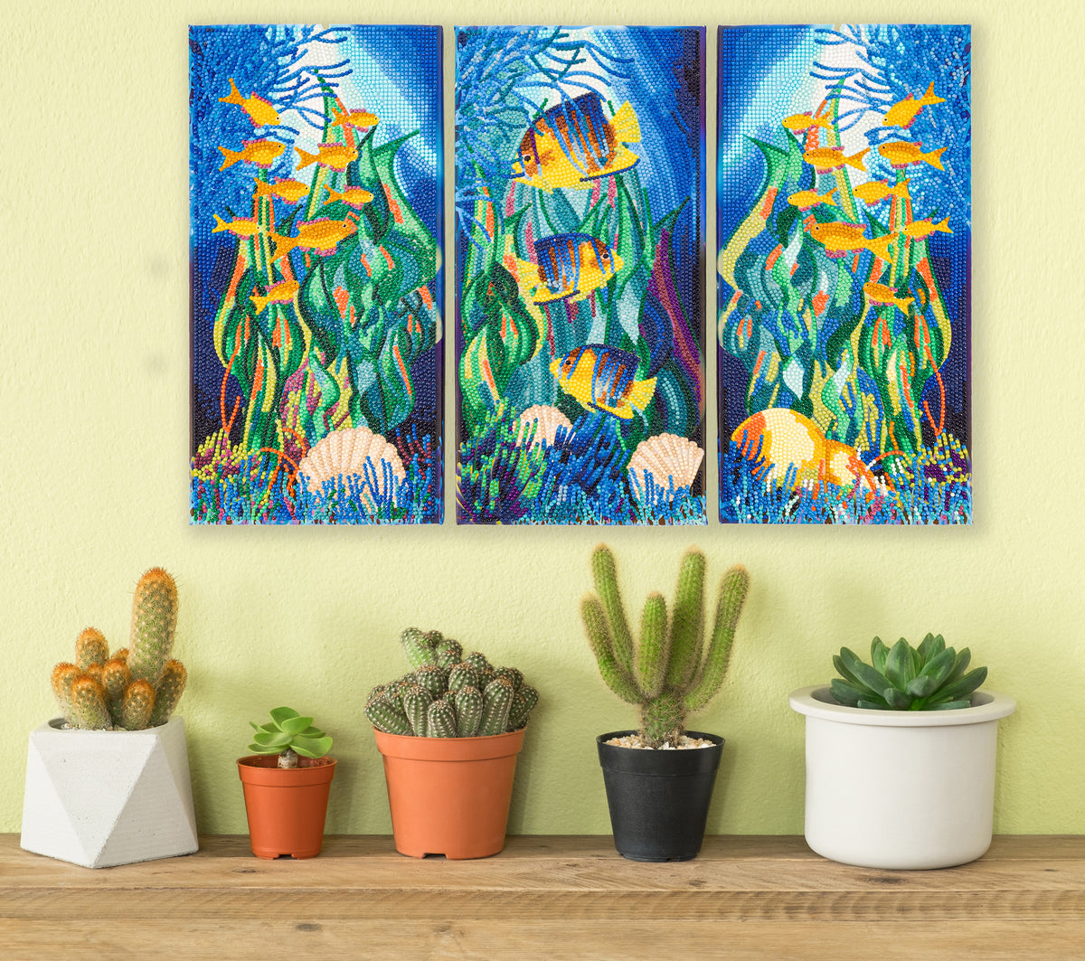 Diamond Dotz Triptych Three Panel Kit Aquarium