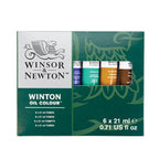 Winsor & Newton Winton Oil Colour 6x21ml Tube Set