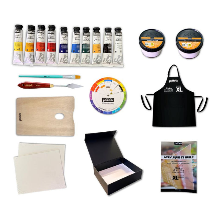 Pebeo Studio Acrylic Painting Relief Techniques Set
