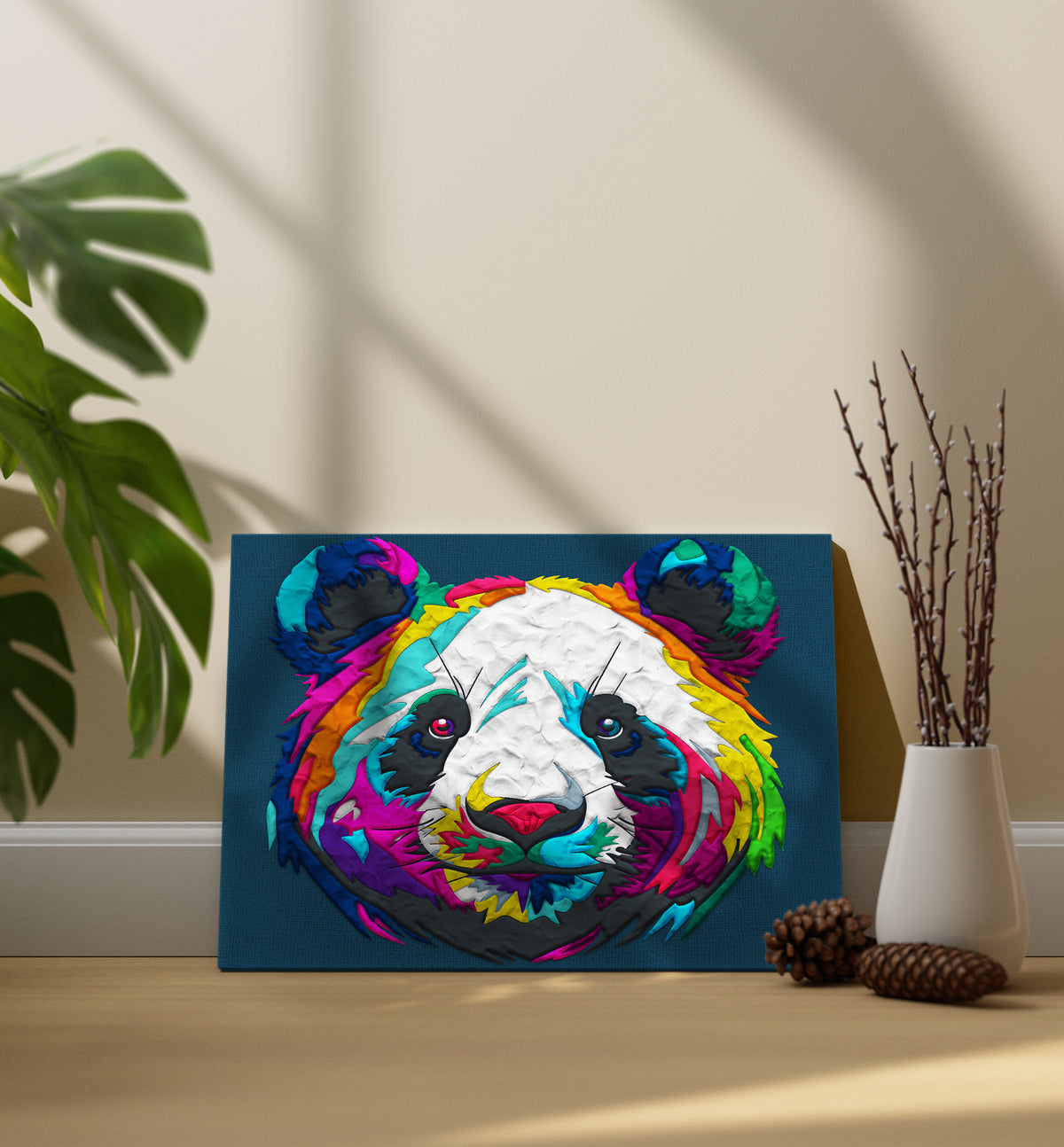 Splat Planet Adult Air Dry Clay Set Panda