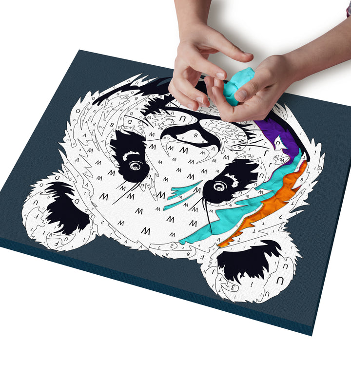 Splat Planet Adult Air Dry Clay Set Panda