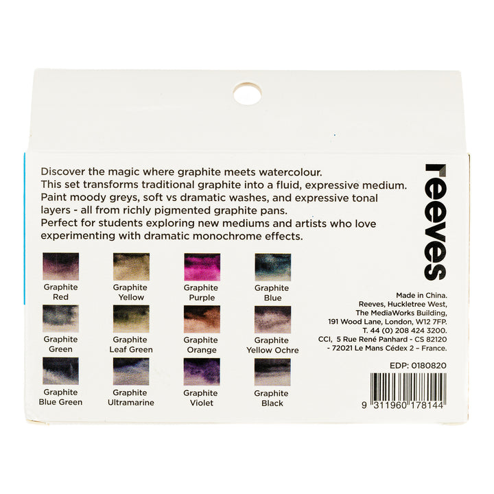 Reeves Graphite Watercolour Set 14