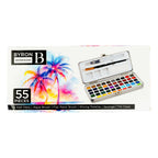 Byron Watercolour Half Pan Tin Set 55
