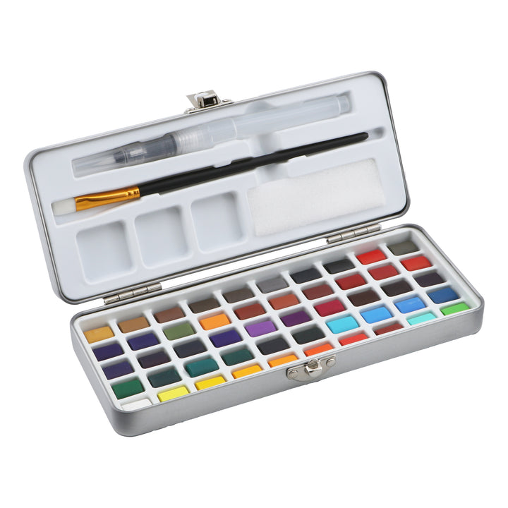 Byron Watercolour Half Pan Tin Set 55