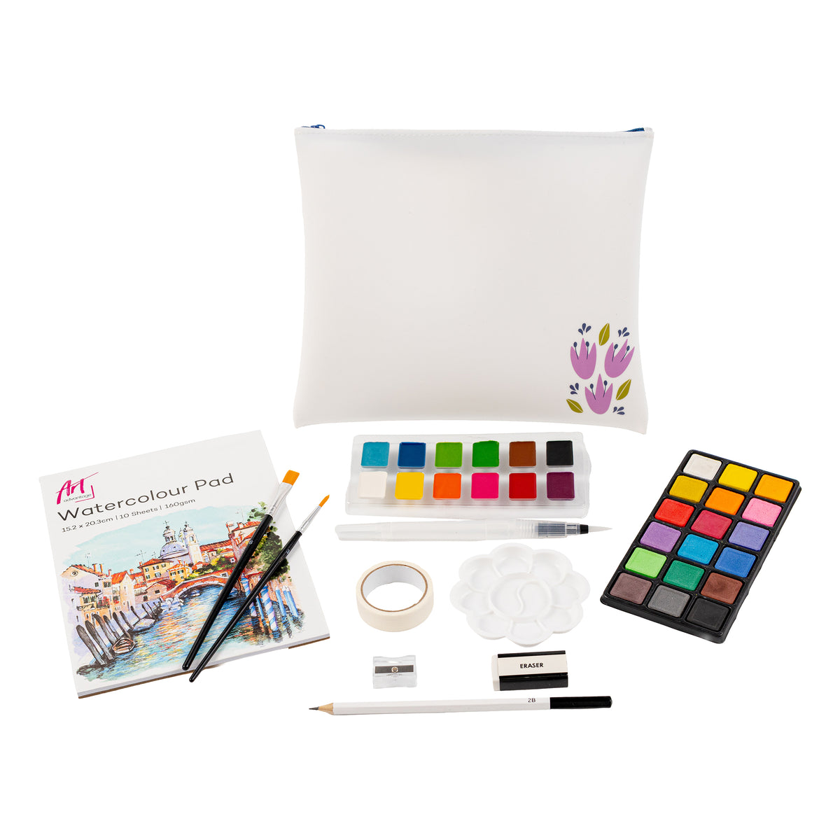 Eckersley's Exclusive Art Advantage Watercolour Pouch 40