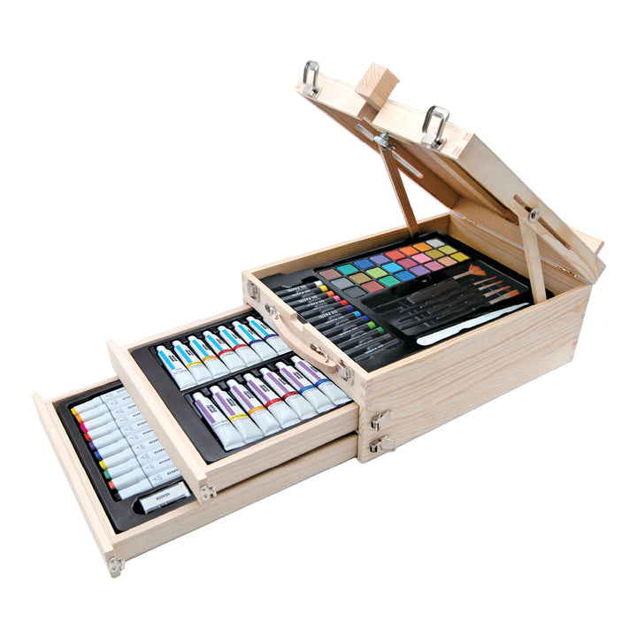 Eckersley's Exclusive Art Advantage Mixed Media Wooden Box Set 108