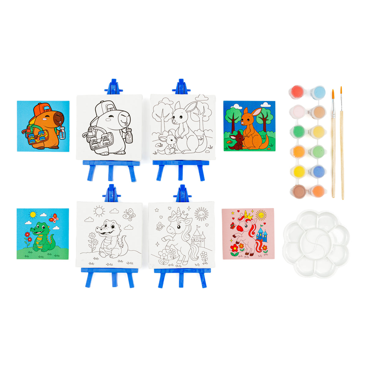 Smudgi Painting Canvas Set