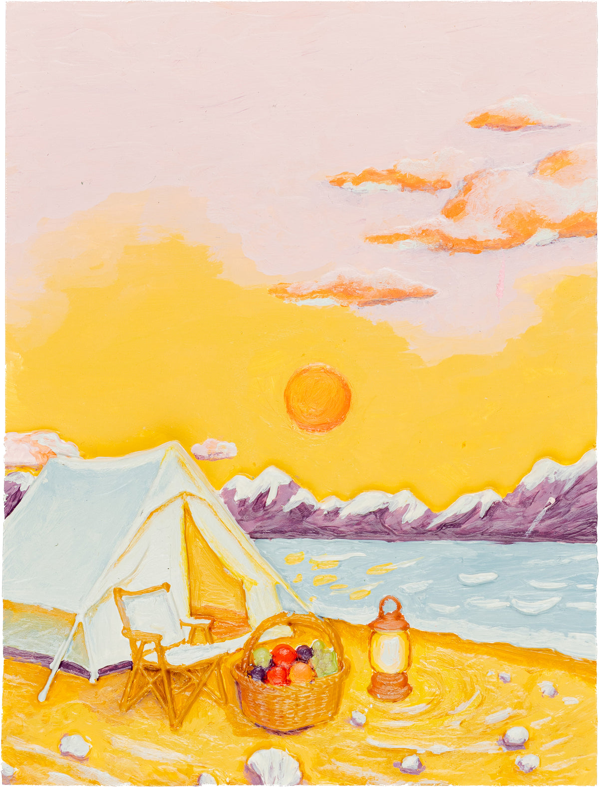 Byron 3D Relief Painting Set Camping