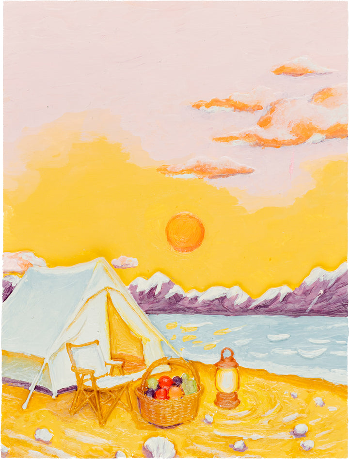 Byron 3D Relief Painting Set Camping
