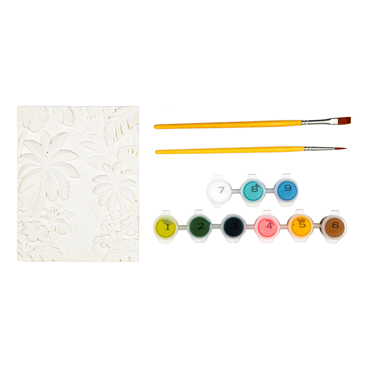 Byron 3D Relief Painting Set Rainforest
