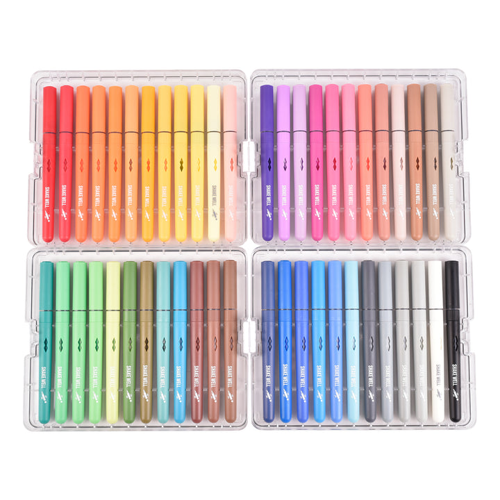 Eckersley's Exclusive Art Rangers Acrylic Brush Marker Set 48
