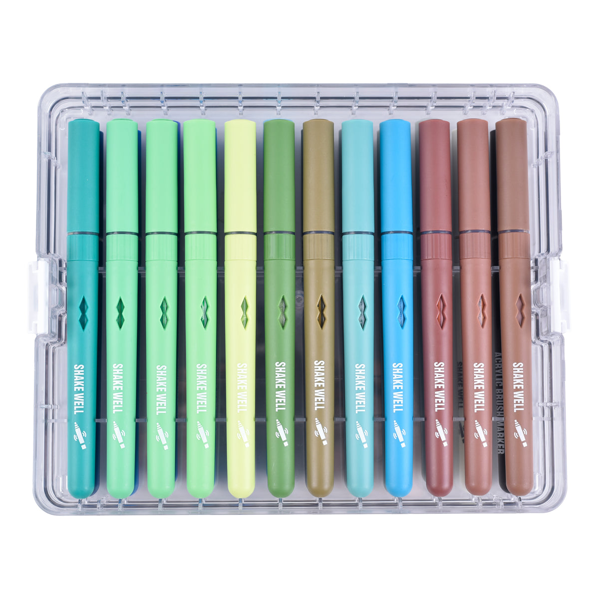 Eckersley's Exclusive Art Rangers Acrylic Brush Marker Set 48