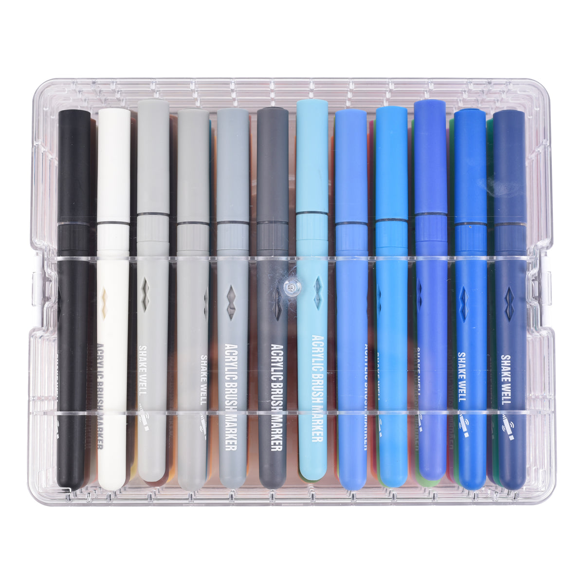 Eckersley's Exclusive Art Rangers Acrylic Brush Marker Set 48