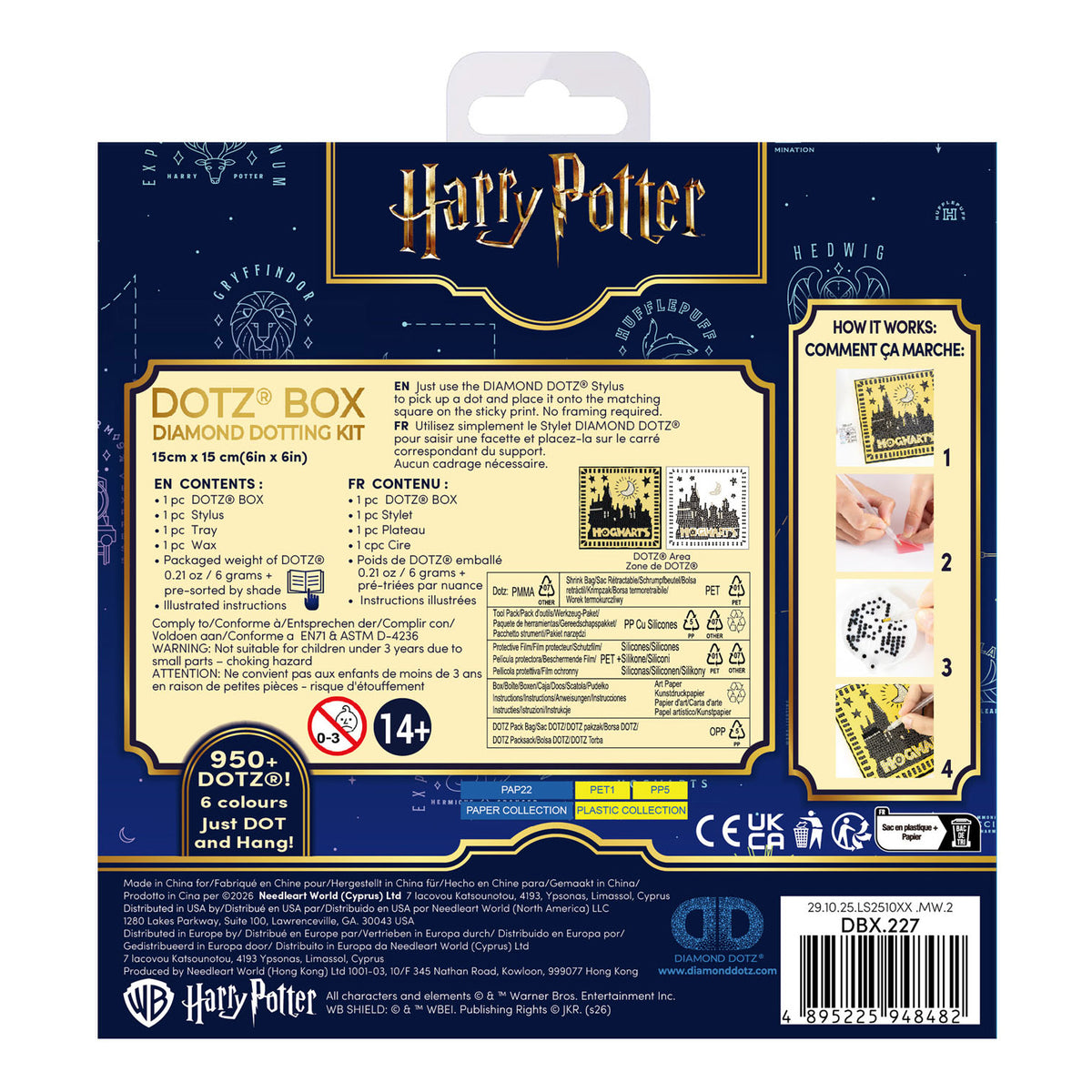 Diamond Dotz DOTZ Box Kit Hogwarts is My Home