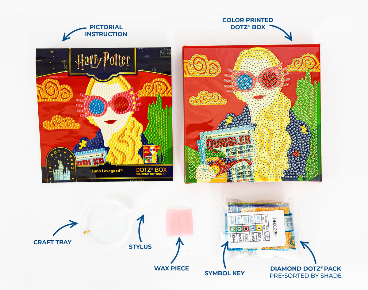 Diamond Dotz DOTZ Box Kit Luna Lovegood